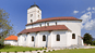 Za kostolom, Kostol sv. Michala Archanjela, Dobrá Niva